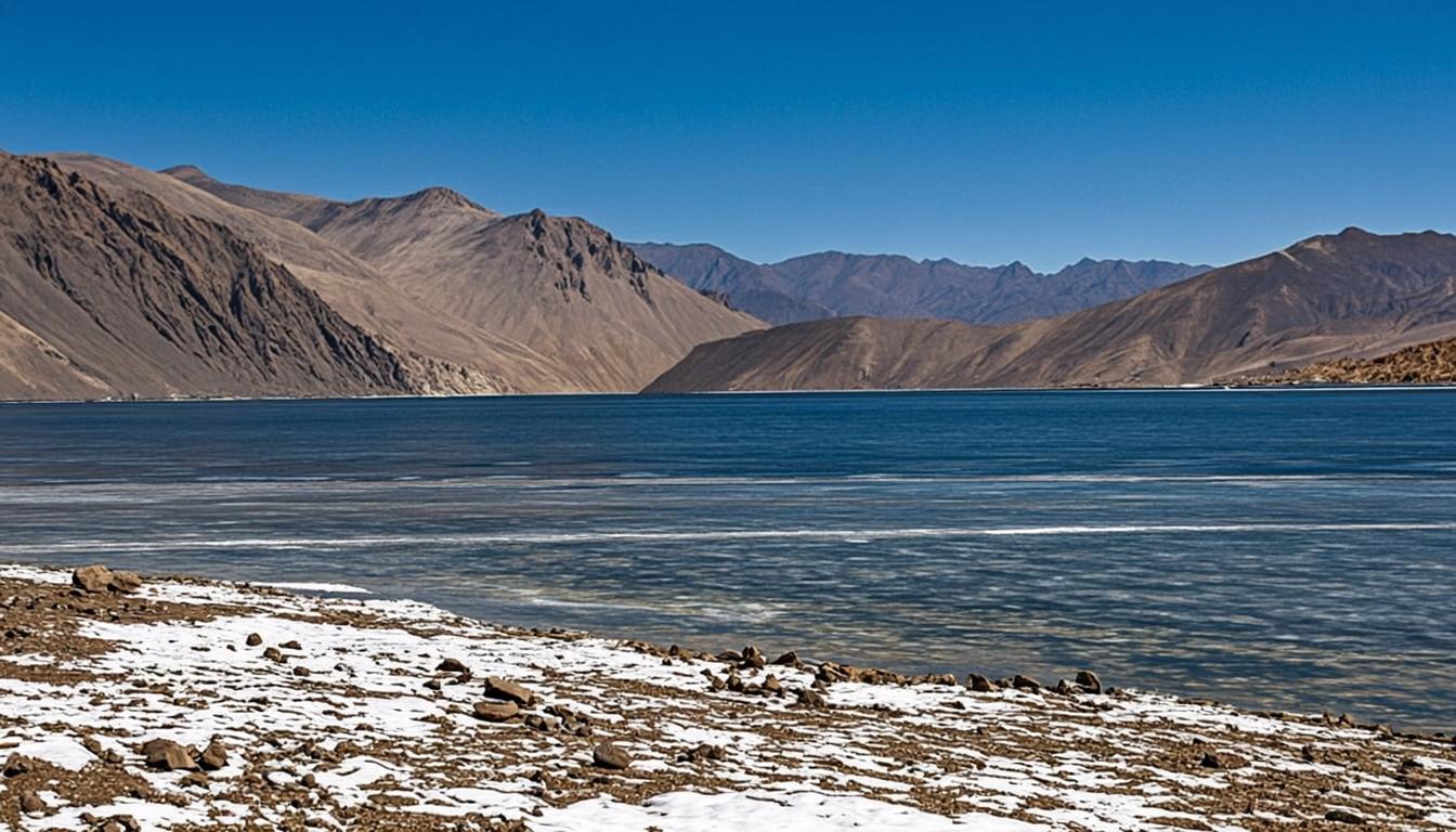 Tso Kar - The White Salt Lake of Changthang